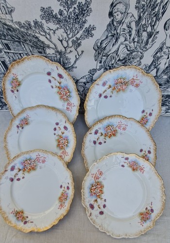 Anciennes assiettes plates - 6,