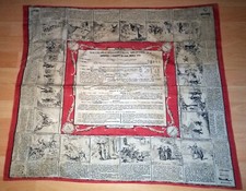 Mouchoir d'instruction militaire N°2 GRAS MODELE 1874 matriculé ww1 14/18