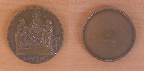 Rare médaille bienfaisance - rare,