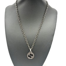 Grand collier Gucci en argent