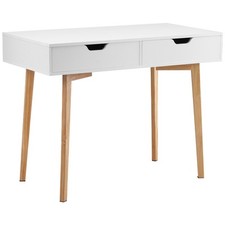 Petit bureau d'ordinateur avec