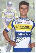 TOUR DE FRANCE CYCLISME autographe  de  ARNE MARIT   team  VLAANDEREN