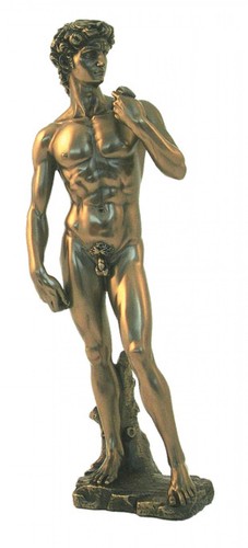 Statue michel ange david 32cm - david,