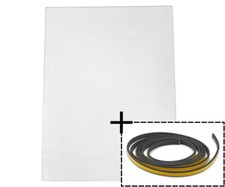 Vitre pour poêles à