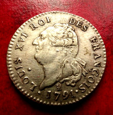 Louis XVI - 30 sols 1791 I limoges - rare en l'état - TTB