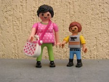 PLAYMOBIL : femme enceinte avec enfant