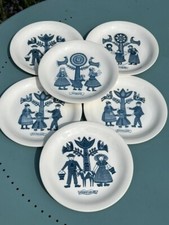 Lot de 6 assiettes à dessert (ou entrée) Royal Sphinx Maastricht – Vintage Année