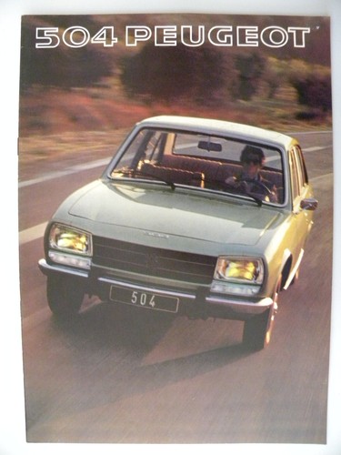 Catalogue publicité peugeot - /,