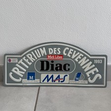 Ancienne Plaque de rallye /