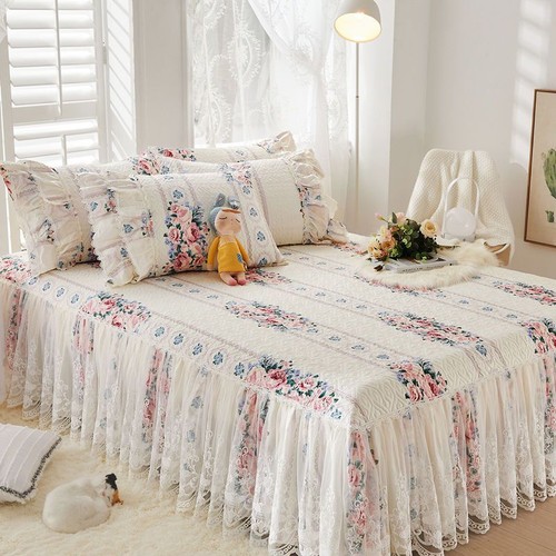 Ruffle jupe lit - lit, +