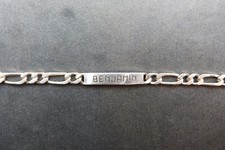 Belle gourmette homme en