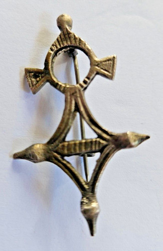 Ancienne broche croix agadez - ancienne,