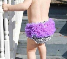1 Make Offer US Purple Black Zebra Bloomer Diaper Cover Bow 6 mths 4 yr Princess