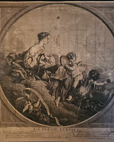 Xviiie gravure ancienne - xviiie,