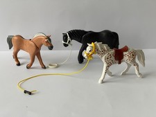 Playmobil - Lot 3 chevaux -