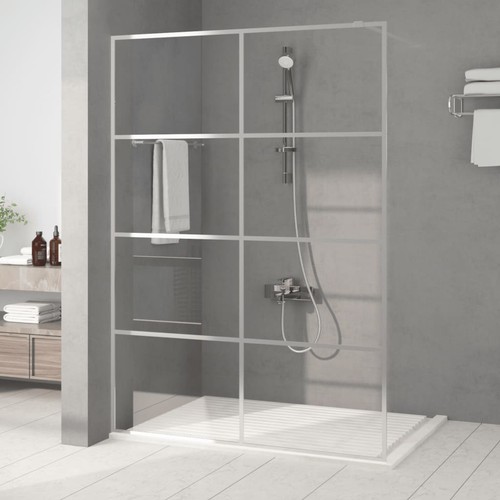 Paroi douche noir 100x195 - douche,
