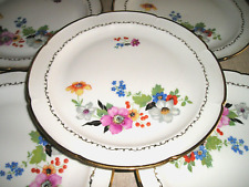 PORCELAINE DE LIMOGES -6 ASSIETTES  PLATES ANCIENNES- VIERZON N°2