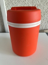 Vintage  Années 70 80 Boîte Isotherme Avec 1 Compartiment Publicité Mobil Oil