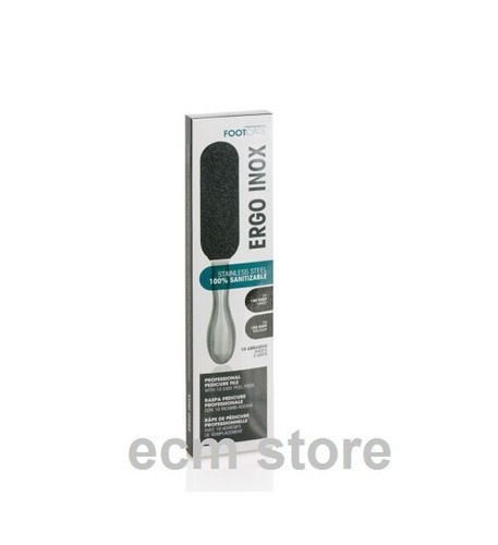 Râpe pieds inox double - , face
