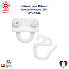 24 sets - Glisseur pr Rideaux