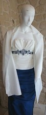 Robe cocktail + étole marque
