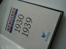 Mémoires du XXème siècle 1930/1939 -encyclopédie Bordas 1991