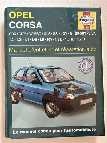 Manuel neuf haynes opel corsa - neuf,