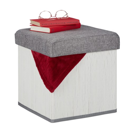 Tabouret rangement pliable - tabouret,