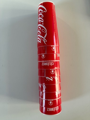 Lot gobelets coca - de,