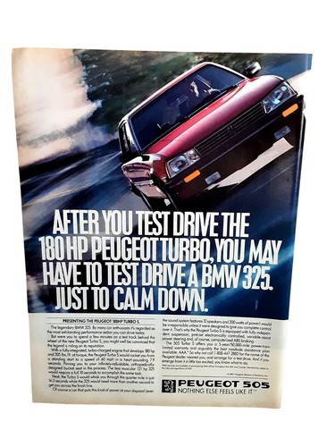 1988 peugeot 505 turbo - peugeot, s