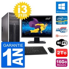 PC Tour HP 8300 Ecran 22"