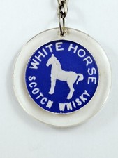 PORTE-CLES - WHITE HORSE -