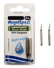 Angelspezi Tungstène Drop Shot Maigre Pèse 2 Pièce Plomb