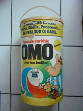 UDERZO / ASTERIX  / TRES RARE  BARIL DE LESSIVE    OMO   /  1974   /  H  40 CM