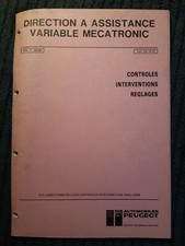 (307MB) Manuel d'atelier PEUGEOT - Direction à assistance variable Mecatronic.