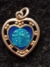 Ancienne médaille religieuse VIERGE ND LOURDES