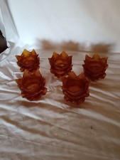 5 tulipes de lustre lampe en pâte de verre