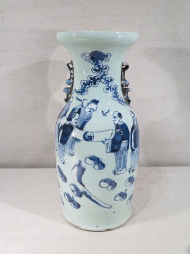 Ancien joli vase porcelaine - joli, en