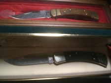 HARLEY DAVIDSON LOT 2 MATCHING # BUCK KNIFE KNIVE FOUNDING FATHERS 1ST HARLEY  