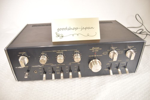Amplificateur stéréo vintage