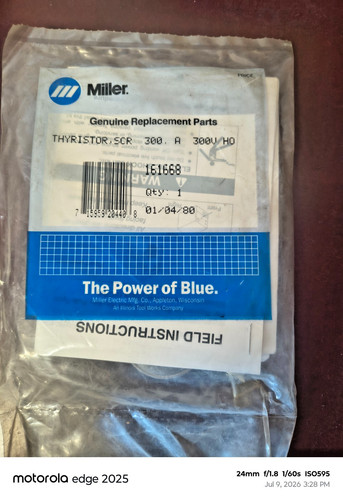 Miller 161668 thyristor - miller, scr
