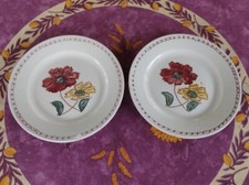 2 Assiettes Plates Digoin