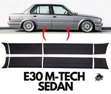 Pour BMW E30 Sedan Porte Panneau Côté Kit M-TECH Performance Addon Pod Set 8 PC
