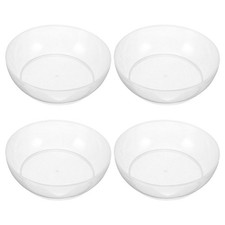  4 Pcs Barquette Alimentaire Bol Plastique Reutilisable Contenants À Collations