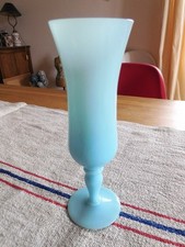 ancien vase en opaline h. 21