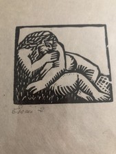 Superbe bois gravé Original d’ André Derain