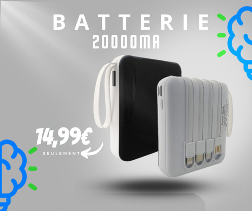 Batterie externe neuve - batterie,
