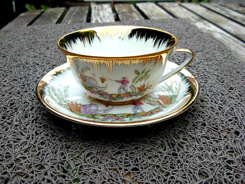 Tasse café porcelaine - à,