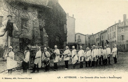 Cpa sauxillanges les - cpa,