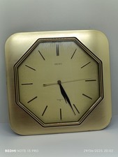 Seiko horloge murale Dorée Vintage 80's